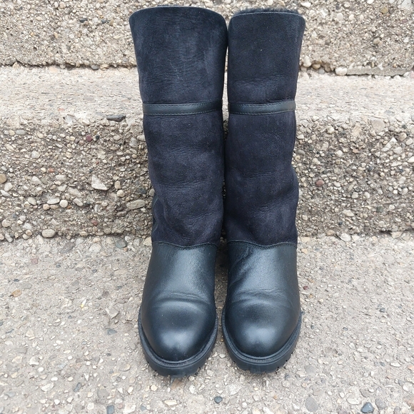 La Canadienne Insulate Leather Boots Size 8 Black Winter Outdoor. - Picture 3 of 12